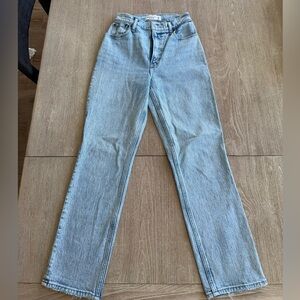 Abercrombie & Fitch Light Blue Straight Leg Jeans